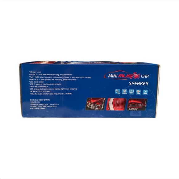Mini music car speaker - Picture 2 of 11